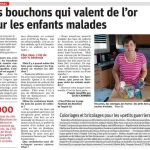Des bouchons qui valent de l’or pour les enfants malades