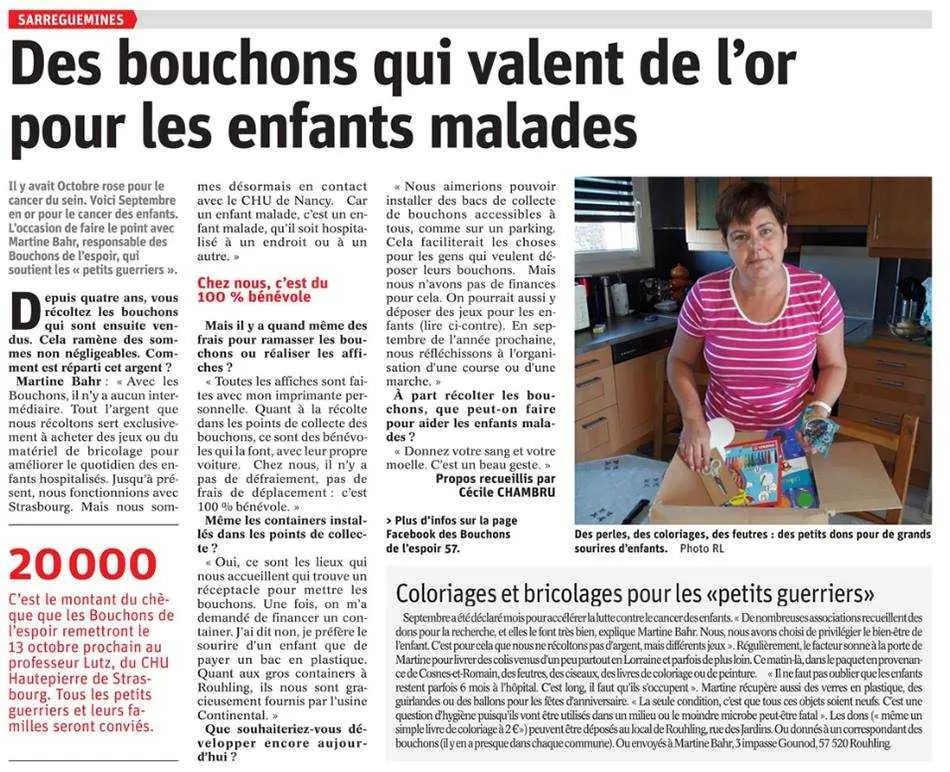 Des bouchons qui vallent de lor