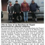 LAlu du Coeur et Les Bouchons de lEspoir0Apoursuivent les collectes solidaires0A