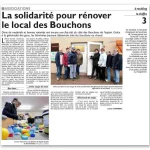 La solidarite pour renover0Ale local des Bouchons0A