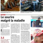 Le sourire0Amalgre la maladie