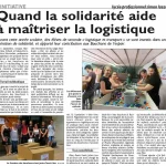 Quand la solidarite aide0Aa maitriser la logistique