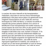 Renovation soins intensifs