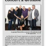 Route 66 en0Aconcert a Grosblie0A