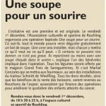 Une soupe pour un sourire