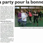 Zumba party pour la bonne cause